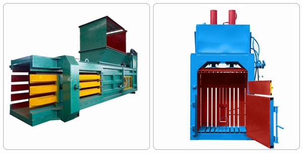 horizontal tire baler machine and vertical tyre baler machine