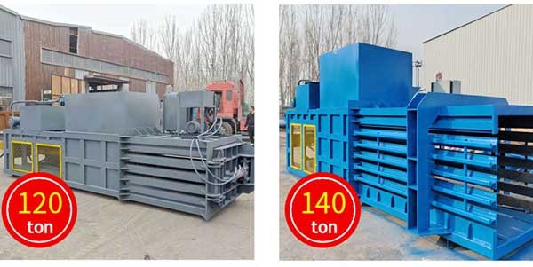 waste baler machine