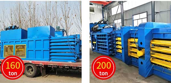 horizontal plastic balers